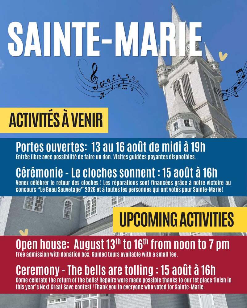Sainte Marie Heritage Aug 13 16