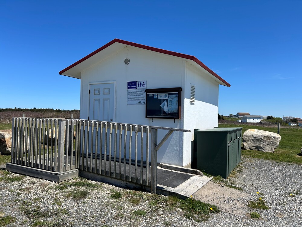 Public restroom Cape St Marys Lighthouse 1