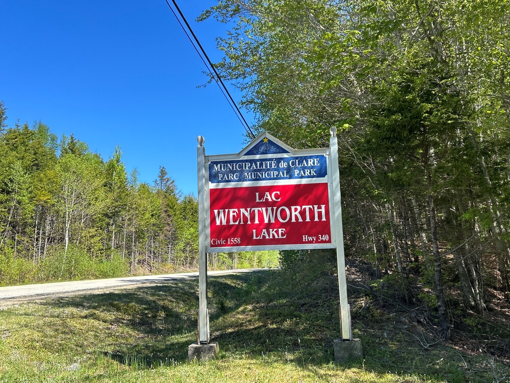 Wentworth Park road sign