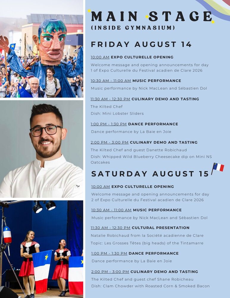 Expo Culturelle 2026 Main Stage EN