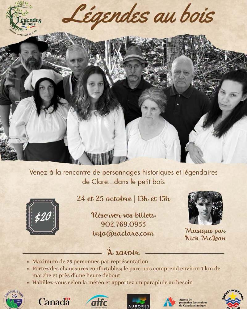 Légendes au Bois Affiche 2026